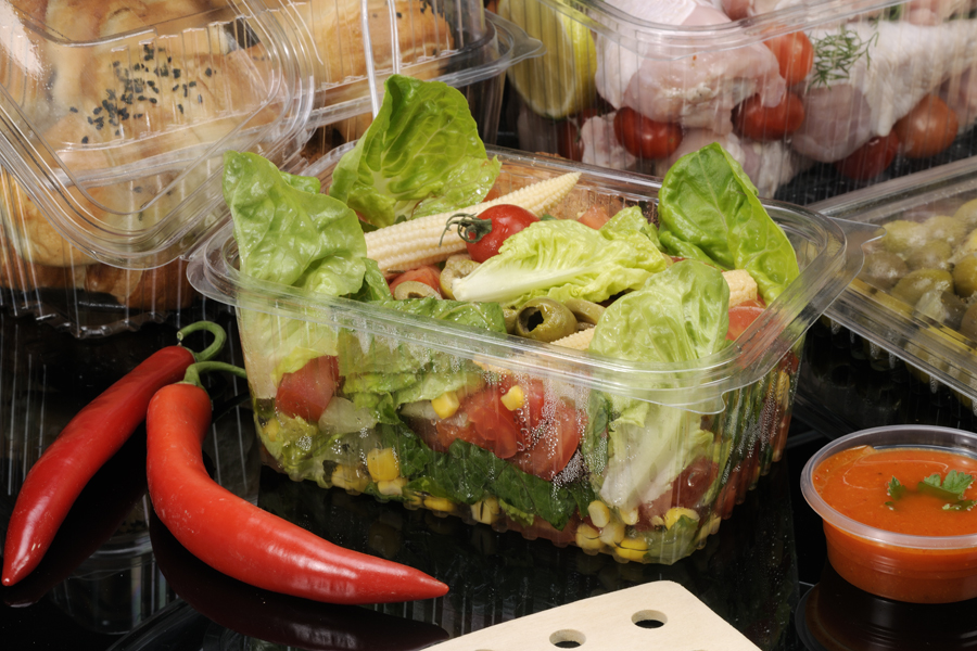 Plastic Salad  Container